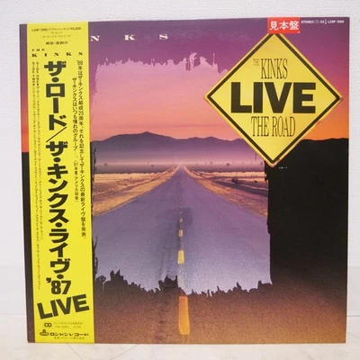 KINKS / LIVE THE ROADD JAPAN ISSUE LP PROMO W/OBI, INSERT - Image 1 of 4