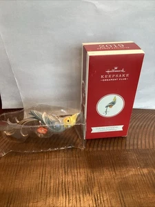 Hallmark adorno de recuerdo de Navidad cacatúa inteligente 2019 exclusivo para miembros - Imagen 1 de 9