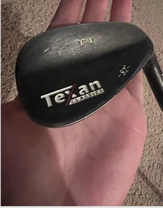 Texan Classics T-II Gun Metal 52° Wedge Steel Shaft RH Flex Mens 36" Golf Club - Picture 1 of 5