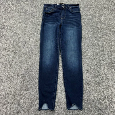 Kut from the Kloth Jeans Womens 2 Blue Donna High Rise Ankle Skinny Stretch City - Image 1 of 4