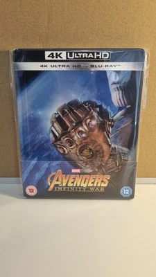 Marvels Avengers Infinity War 4K Blu Ray Steelbook - Image 1 of 4