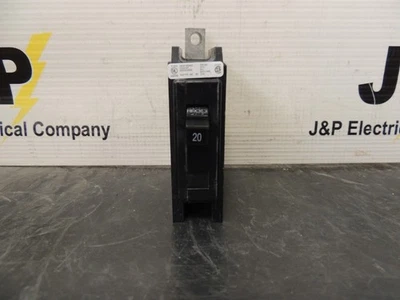 EATON CUTLER HAMMER Circuit Breaker GHQ1020 Single Pole 20 AMP Type Quicklag