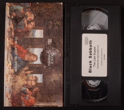 Black Sabbath The Last Supper VHS - 1999 Ozzy Osbourne Tony Iommi Bill Ward VTG Foto 1 de 4