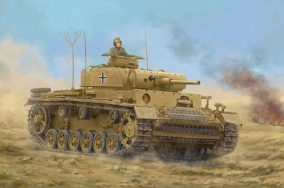 Trumpeter 00955 PZ.BEF.WG.FAHRGESTELL PZ.KPFW.III. AUSF.J 1:16 Kit di modellismo - Immagine 1 di 4