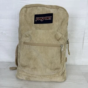 Zaino Jansport Cross Town Plus Remix 15” travertino velluto a coste marrone marrone chiaro scuola - Foto 1 di 14