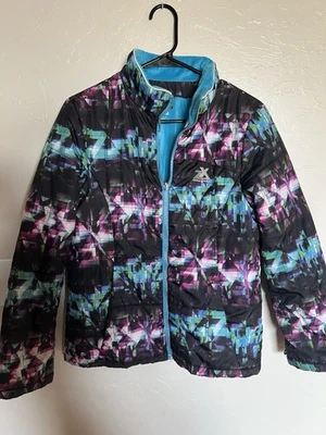 Zero Xposur Size Large 14 Winter Jacket Outerwear Mid-Length Blue Girl - Image 1 of 4