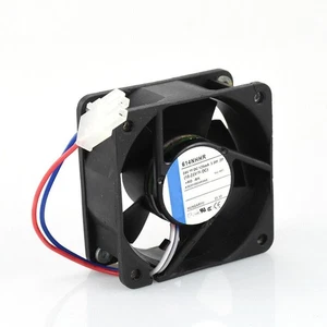 614 NHHR A5E01052493AE for 60*60*25mm 24V 125MA 3.0W 2pin Axial Flow Cooling Fan - Picture 1 of 2