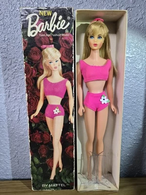 #1190 Standard Straight Leg Barbie Doll With Box Rare Hard To Find  - Image 1 of 4