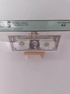 Federal Reserve Note Series 1963B $1 PCGS Very Choice New 64 AWESOME OLD NOTE - Picture 1 of 4