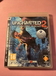 PS3 VIDEOSPIEL UNCHARTED 2 DIE HÖHLE DER DIEBE AUF SPANISCH KOMPLETT - Bild 1 von 3