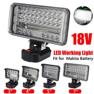 LED Taschenlampe Arbeitsleuchte 180W Strahler Licht Für Makita 18V Ohne Batterie