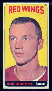 1964-65 TOPPS TALL BOYS NHL HOCKEY #56 RON MURPHY EX Cond DETROIT RED WINGS Card - Picture 1 of 2
