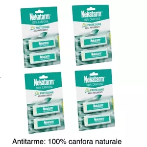 Nekatarm 20 40 60 80 Tavolette Canfora 100% Antitarme - Foto 1 di 5