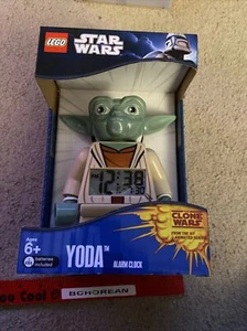 LEGO 9003080 Star Wars: Yoda Minfigure Alarm Clock Retired New - Picture 1 of 2