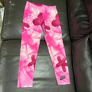 Nike girls pants pink/magenta/white size 6X/L - Picture 1 of 4