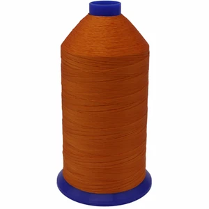 Orange Bonded Nylon Upholstery Thread Size 92, Tex 90, 16 Oz. 4200 Yards - Picture 1 of 1
