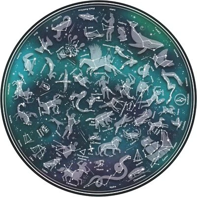 Ridley's Games: Map of The Stars 1000-Piece Jigsaw Puzzle |Perfect for Astrology - Image 1 of 4