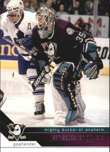 2002-03 Pacific Anaheim Ducks Hockey Card #3 Jean-Sebastien Giguere