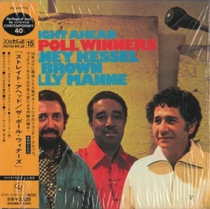 The Poll Winners Straight Ahead JAPAN MINI LP CD Paper Sleeve Barney Kessel - Picture 1 of 3