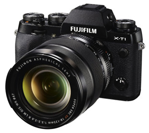 Fujifilm spiegelloses SLR X-T1 Objektiv-Kit schwarz X-T1/XF18-135 mmKIT