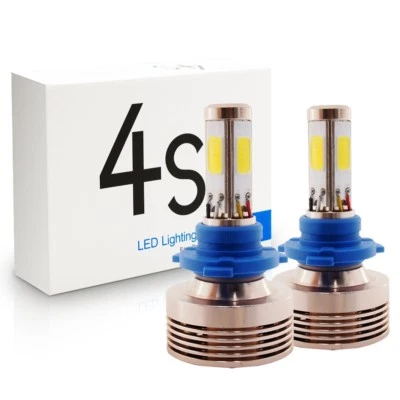 4-Side H4 H13 9005 9006 9007LED Headlight Kit Bulbs Canbus Fog Lamps Hi-Lo Beam - Image 1 of 4