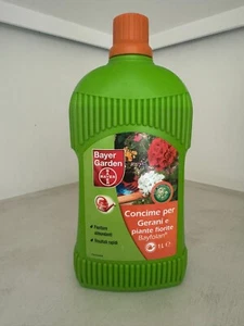 Bayfolan Concime Liquido Gerani e piante fiorite 1 L BAYER garden protect - Foto 1 di 1