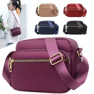 Ladies Messenger Cross Body Bag Women Shoulder Over Holiday Travel Handbag Bags - Picture 1 of 23