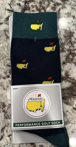 Augusta National Masters Performance Golf Sock Socks NEW Cover