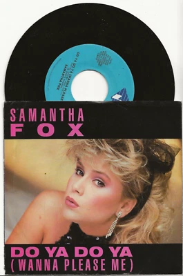 SAMANTHA FOX DO YA DO YA (WANNA PLEASE ME) UNPLAYED ORIGINAL SINGLE FROM USA - Image 1 of 2