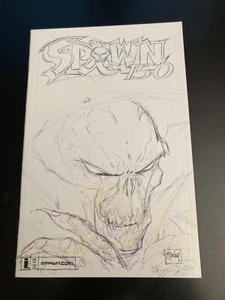McFarlane SPAWN! #150 *B&W Sketch Variant Key!* NM+ Stunner!! - Picture 1 of 2