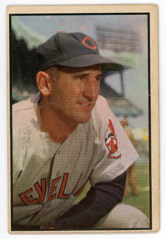 Bowman Color 1953 Al Lopez #143 Indians Poor Foto 1 de 1
