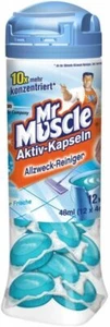 Mr. MUSCLE ACTIVE PULIZIA PAVIMENTO CONCENTRATO OCEAN -3 PEZZI -36 CAPSULE - Foto 1 di 3
