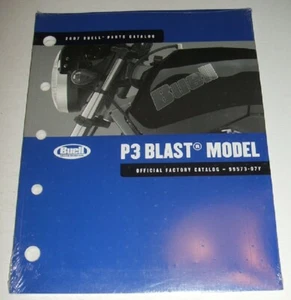 Buell 2007 Blast Parts Manual Catalog P3 500 Blast Brand New - Foto 1 di 2