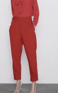 Las mejores ofertas en Pantalones rojos Zara para De mujer | eBay