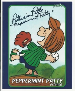 Patricia Patts - Peppermint Patty signed Photo - Bild 1 von 1