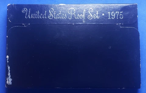 ◇MintSF◇ 1975 - United States Mint 6 Coin Proof Set in OGP With "Ike" Dollar Cover