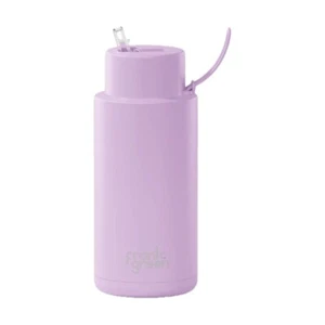 NEW AUTHENTIC Frank Green Reusable Ceramic Bottle 1L • Lilac Haze • FREE POST - Picture 1 of 3