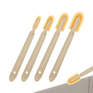 Grout Caulk Finishing Tool Assorted 4 Set Silicone Caulking Finisher Spatula ABS - Picture 1 of 12
