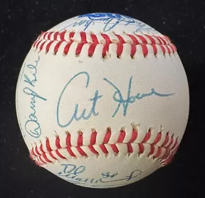 1991 HOUSTON ASTROS TEAM SIGNED BY 21 OAL BASEBALL BALL W/ DARRYL KILE - Picture 1 of 6
