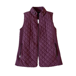 41 Hawthorn Full Zip Quilted Vest Women S Double Vent Ribbed Fall Winter Outdoor - Picture 1 of 8