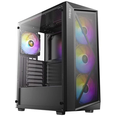 Antec AX67 ARGB Mid-Tower Gaming PC Case, Full Mesh Front, Tempered Glass - Image 1 of 4