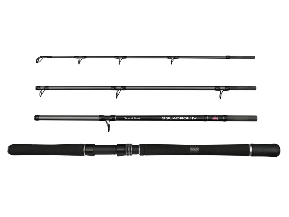 NUOVO 2025 Penn Squadron IV Travel Boat 2.10m 4-sec Canne Pesca dalla Barca - Immagine 1 di 1