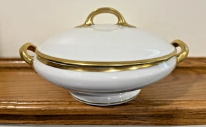 B&C France L. Bernardaud & C Limoges Servir Verduras Cuenco Tureen con Tapa - Imagen 1 de 8
