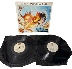 DIRE STRAITS - ALCHEMY - LIVE EX+/EX+ 2 VINYL LP / INTÉRIEUR NOIR / GATEFOLD - Photo 1/8