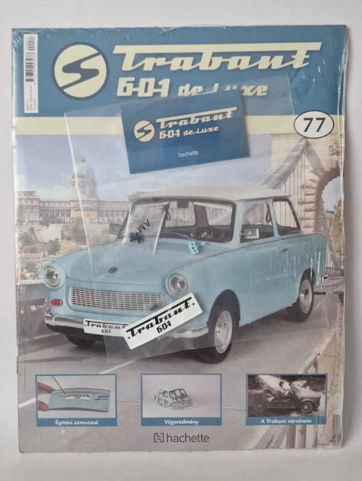 Trabant 601 de Luxe 1:8 Baumodel Nr  Ausgabe 77 DDR PKW 1/8 Hachette Bauteil - Bild 1 von 1