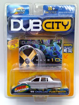 JADA 2005 DUB CITY Special Edition 9/12 - '95 CADILLAC FLEETWOOD- Collector #105 - Image 1 of 3