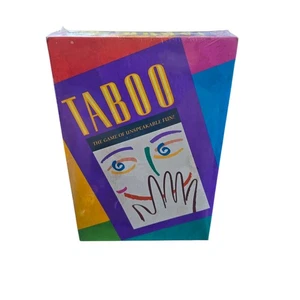 Vintage 1990s Taboo Board Game Sealed | Classic Hasbro Party Family Game NIB - Picture 1 of 5