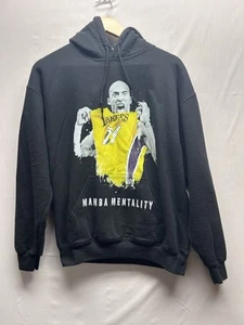 Sudadera con capucha negra Gildan para hombre mediana Kobe Bryant Mamba Mentality - Imagen 1 de 7