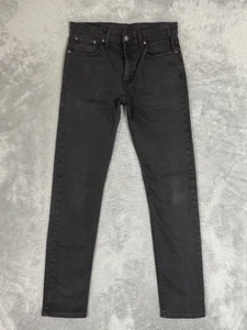 Jeans Levis 502 uomo 32x36* nero taper fit denim elasticizzato zip mosca classico - Foto 1 di 10