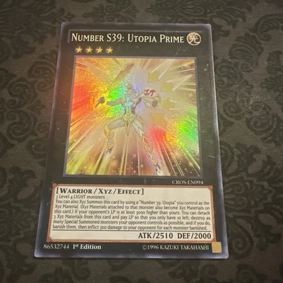 Number S39: Utopia Prime CROS-EN094 Crossed Souls 1st Edition - Image 1 of 2